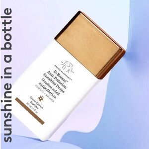 Drunk Elephant D-Bronzi Anti-Pollution Drops - White and Gold